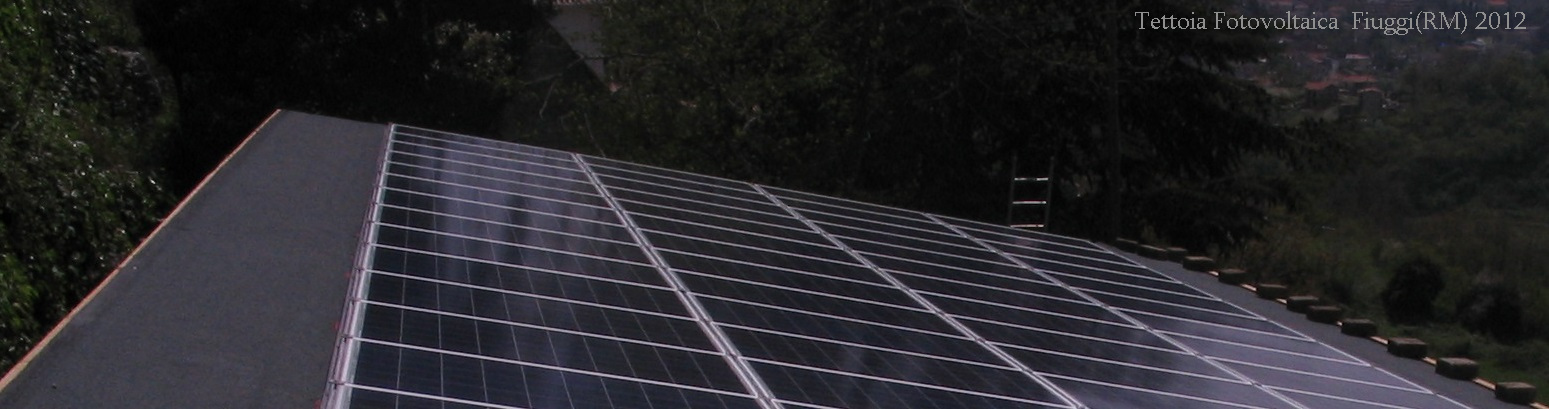 Energie rinnovabili - fiuggi